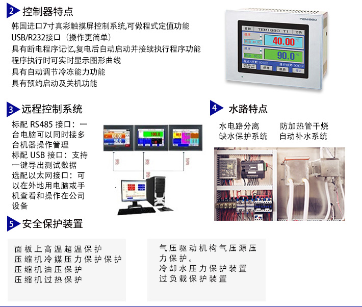 详细介绍高低温试冲击试验箱进口控制系统